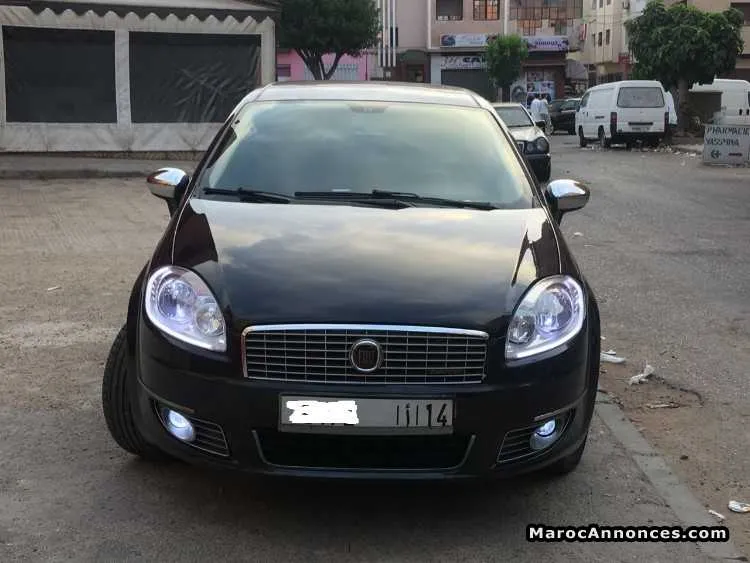 Fiat linea 6 vitesses diesel 6cv 1.6 - الدار البيضاء