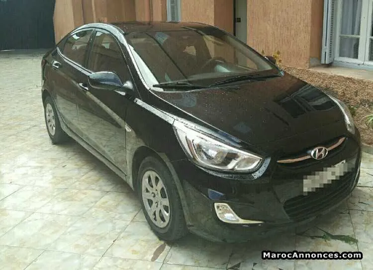Hyundai accent automatique - الدار البيضاء