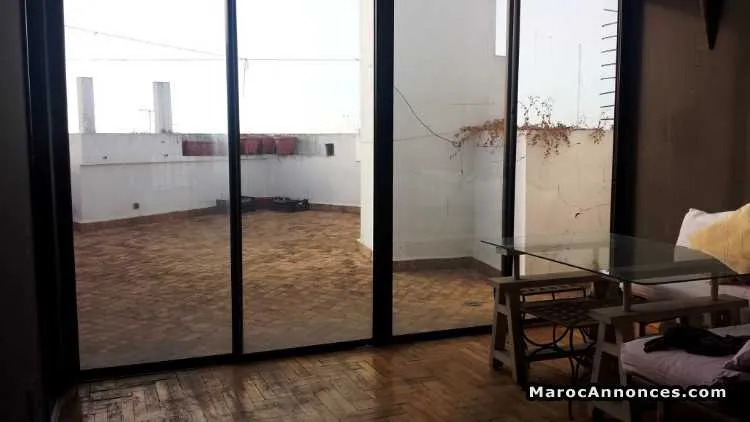 Vente appartement avec terrasse au centre ville - الرباط (2)