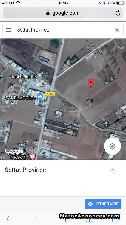 Terrain à vendre - الدار البيضاء