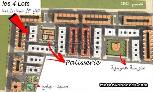 Lot de terrain a besnouda - فاس