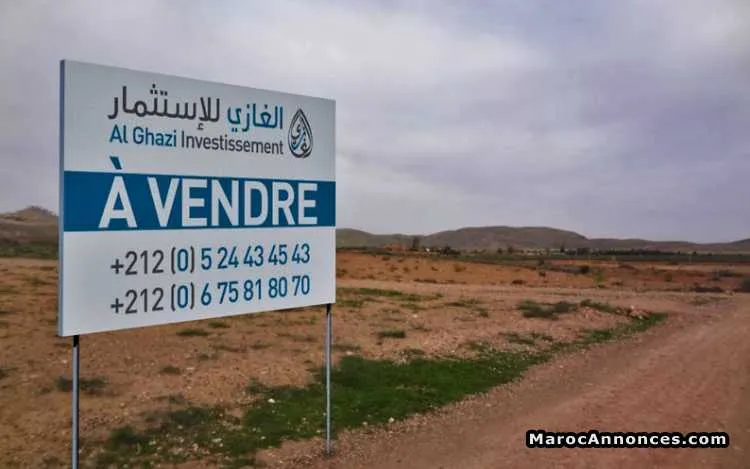 Terrain 12 hectares à av mohammed vi - مراكش