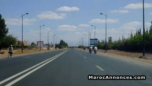 Terrain de 1000 m² à route d'ourika - مراكش