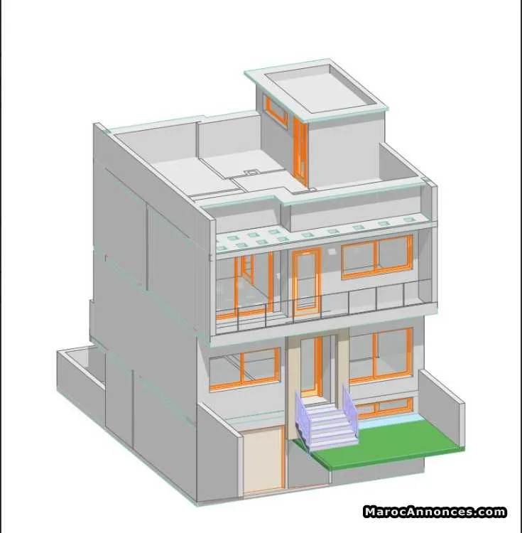 lot de terrain villa situé à alliance-mehdia - القنيطرة (2)