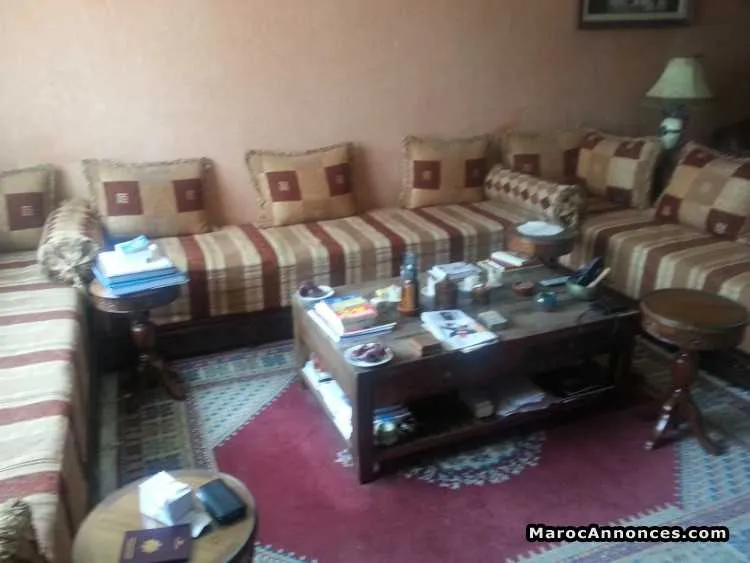 Louer duplex meublé à harhoura, rabat - الرباط