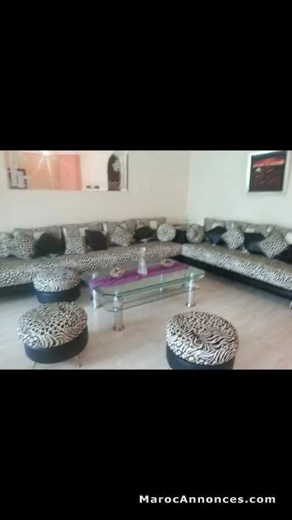 Location d'un appartement meublé à harhoura, rabat - الرباط