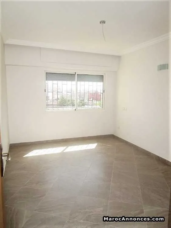 Appartement vide luxe 120m2 à q. palmier ss vis à vis - الدار البيضاء (3)