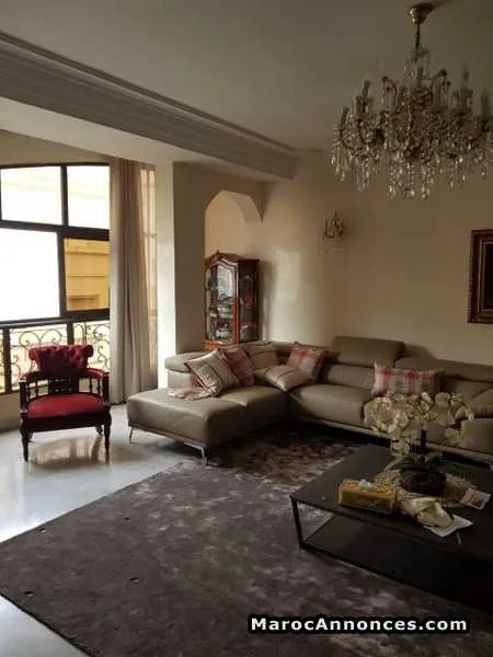 Appartement meublé en location à racine - الدار البيضاء