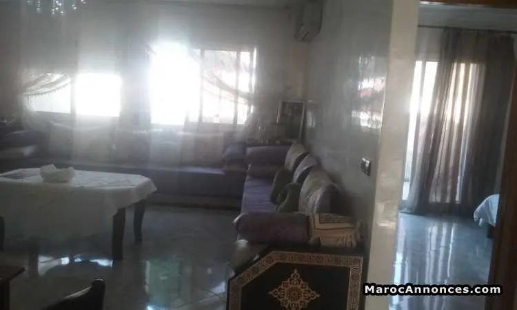 Appartement meublé à louer à kénitra de 145m2 - القنيطرة