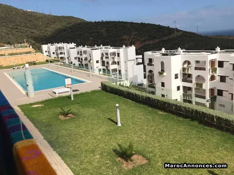 Appartement à bella vista cabo negro à louer - مرتيل