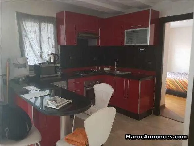 Appartement meublé avec terrasse à mâarif - الدار البيضاء (3)