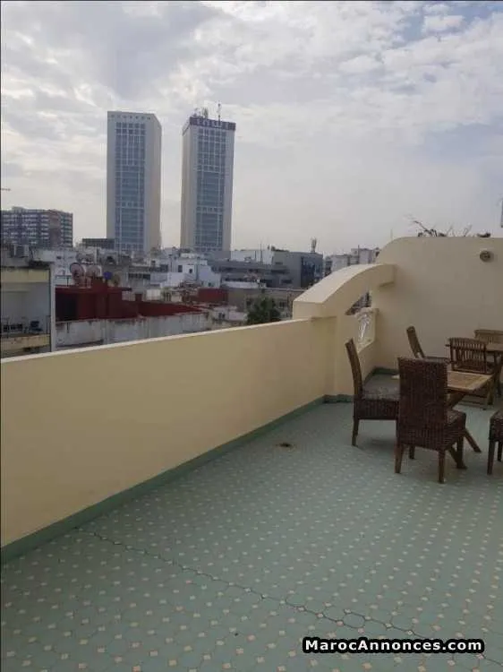 Studio meublé avec terrasse à gauthier - الدار البيضاء