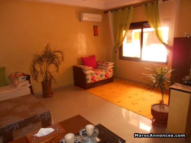 Appartement meublé a louer pour la longue durée - مراكش