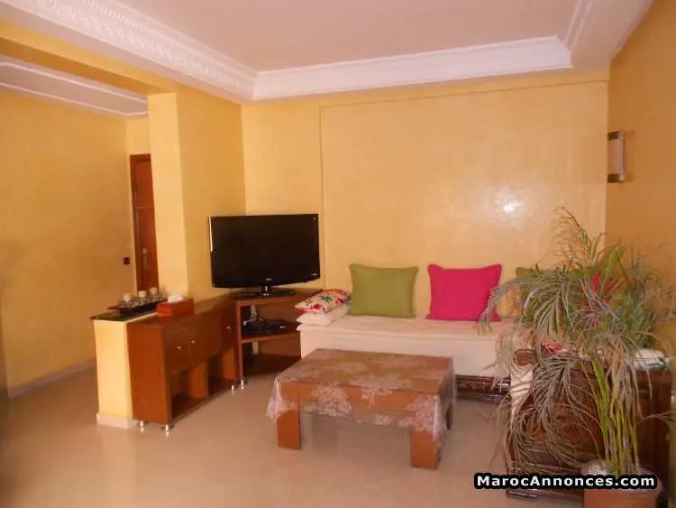 Appartement meublé a louer pour la longue durée - مراكش (2)