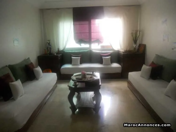 Appartement meublé en location à palmier - الدار البيضاء