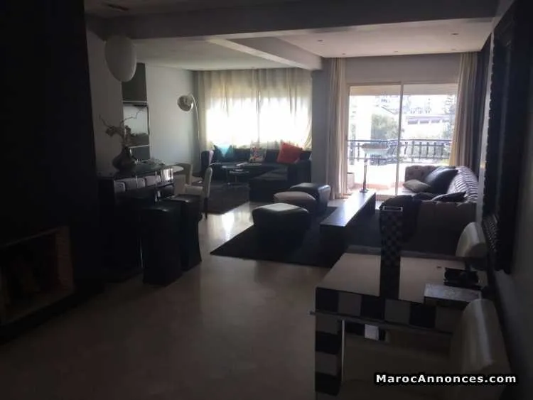 Appartement meublé en location à racine extension - الدار البيضاء