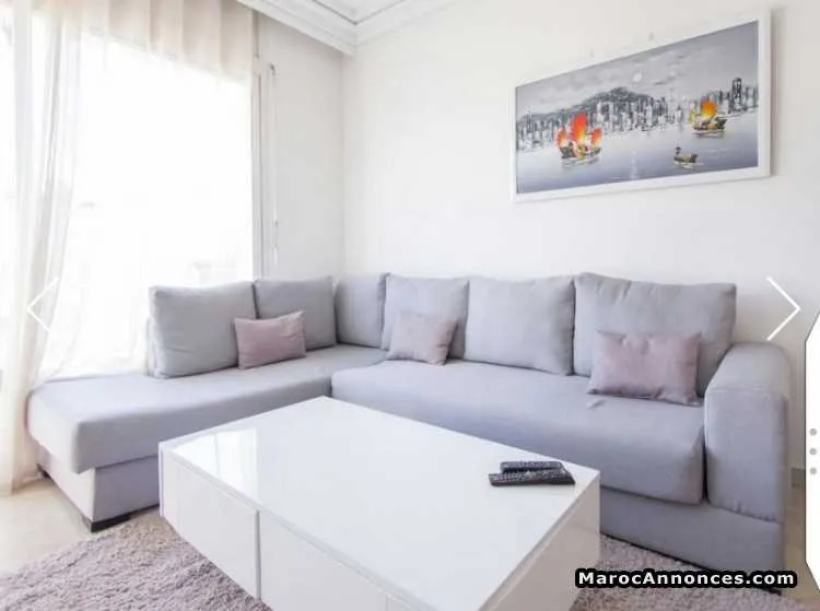 Appartement meublé en location à racine - الدار البيضاء