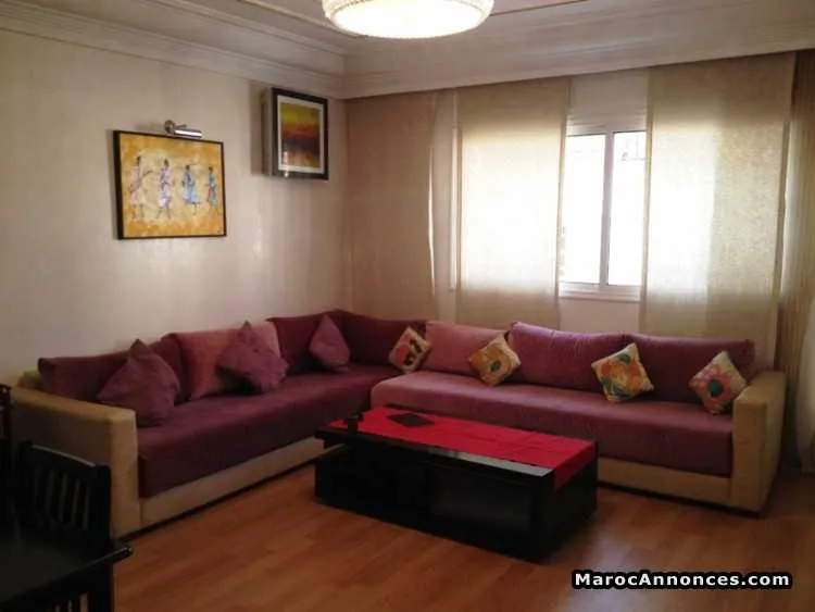 Appartement meublé en location à racine extension - الدار البيضاء