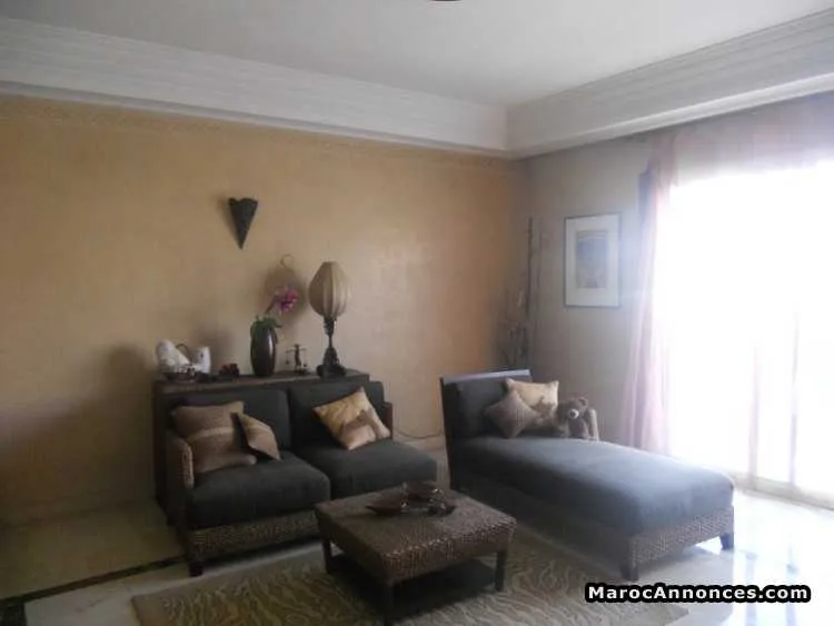 Appartement meublé en location à palmier - الدار البيضاء