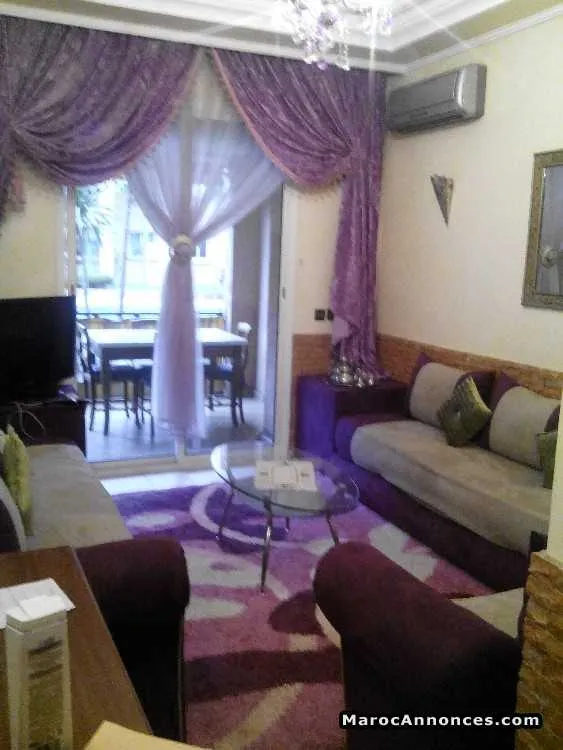 Appartement meuble  residence ricoflores - المحمدية (3)