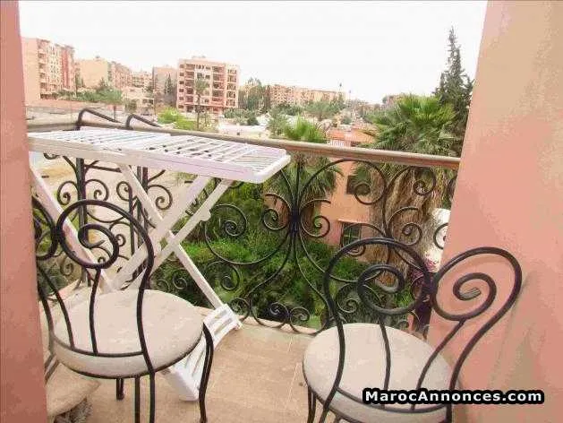 Location longue durée meublé quartier elghol - مراكش
