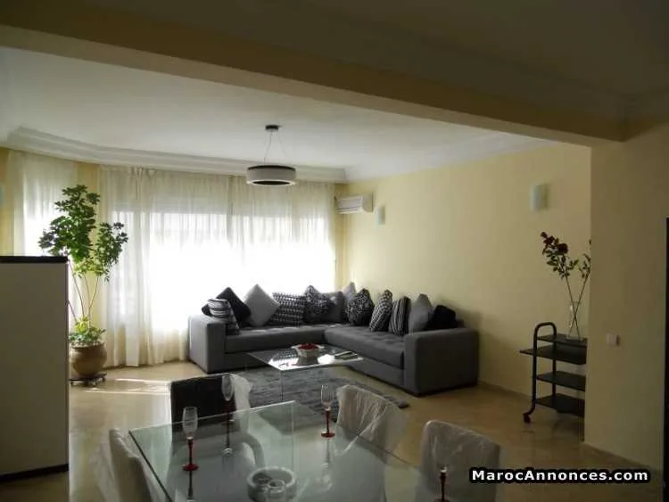 Appartement meublé en location au maarif - الدار البيضاء