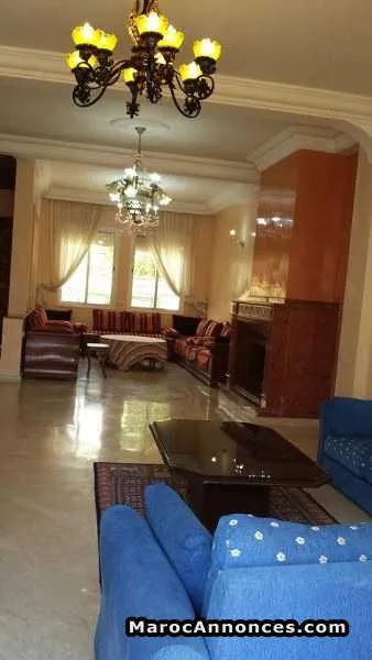 Villa meublé en location au quartier lissasfa - الدار البيضاء (2)