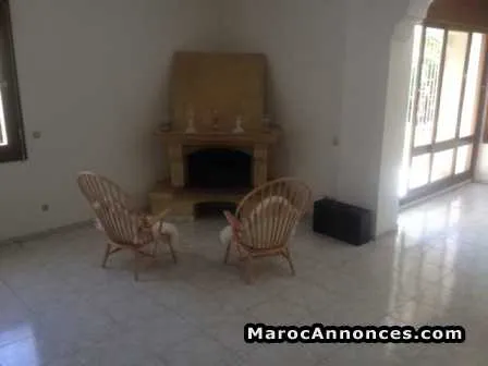 Villa vide à la location à long champs - الدار البيضاء