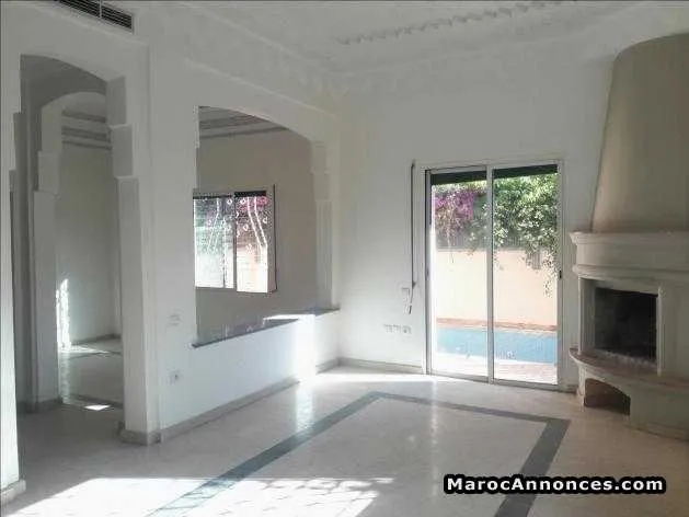 Belle villa vide de 5ch vc piscine à targa - مراكش