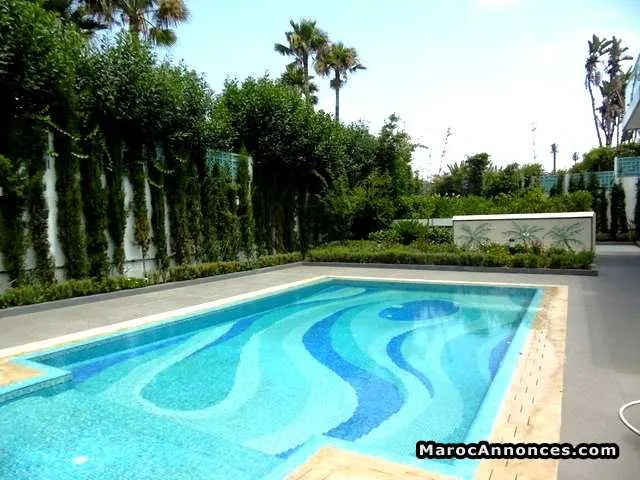 Belle villa 1500 m² à louer, anfa supérieur, casa - الدار البيضاء