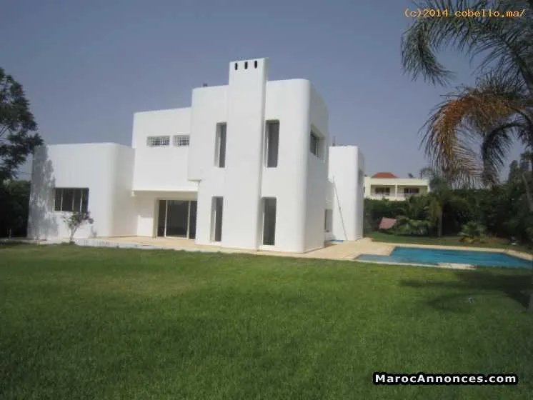 Villa en location à souissi rabat - الرباط