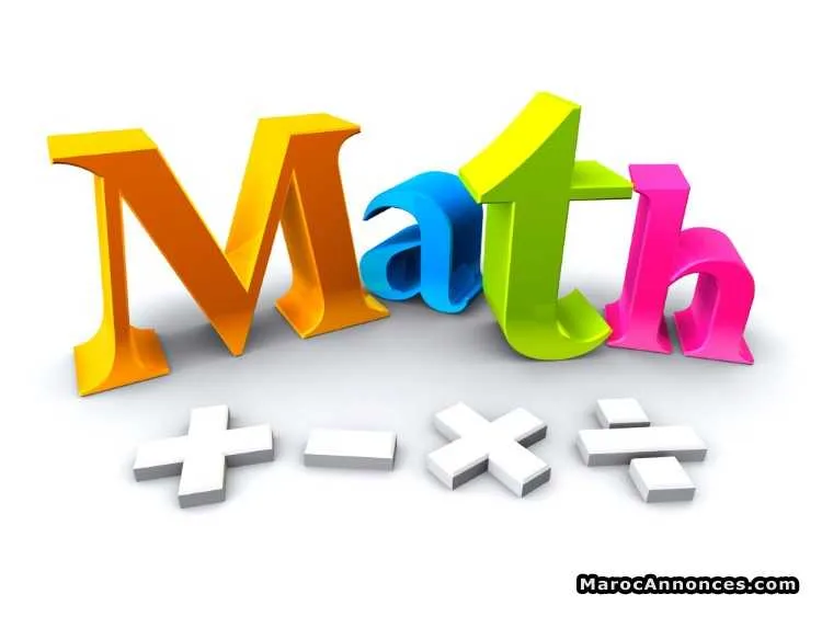 Cours de soutien en maths - أكادير