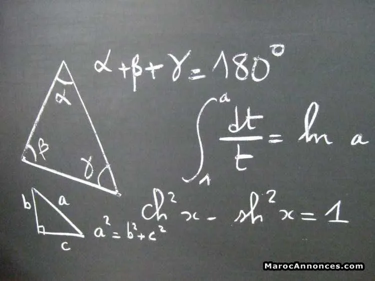 Cours de maths à domicile - الدار البيضاء
