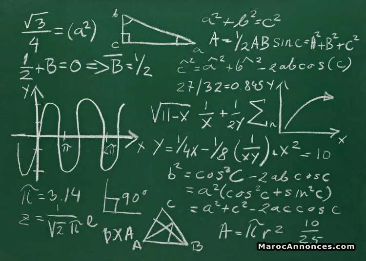 Cours de soutien à domicile en math et  physique - تمارة