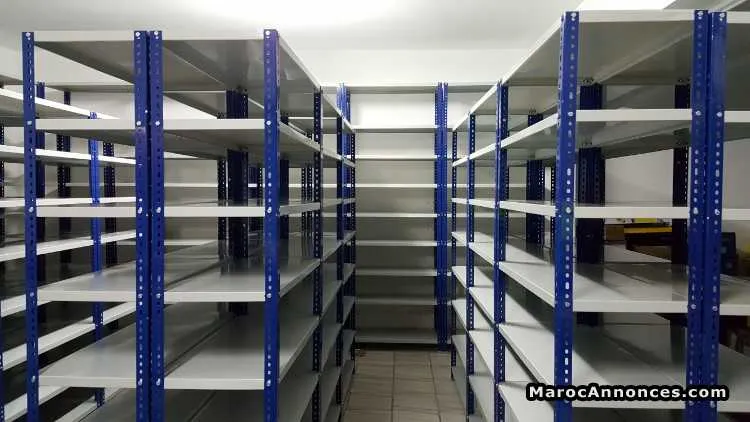 Fabrication  rayonnage métallique - الدار البيضاء (3)