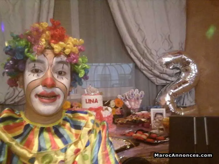 Clown anniversaires casablanca - الدار البيضاء