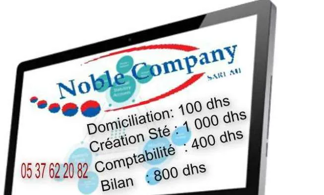 Domiciliation & creation & comptabilite - تمارة