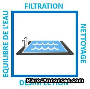 Entretien piscines - مراكش
