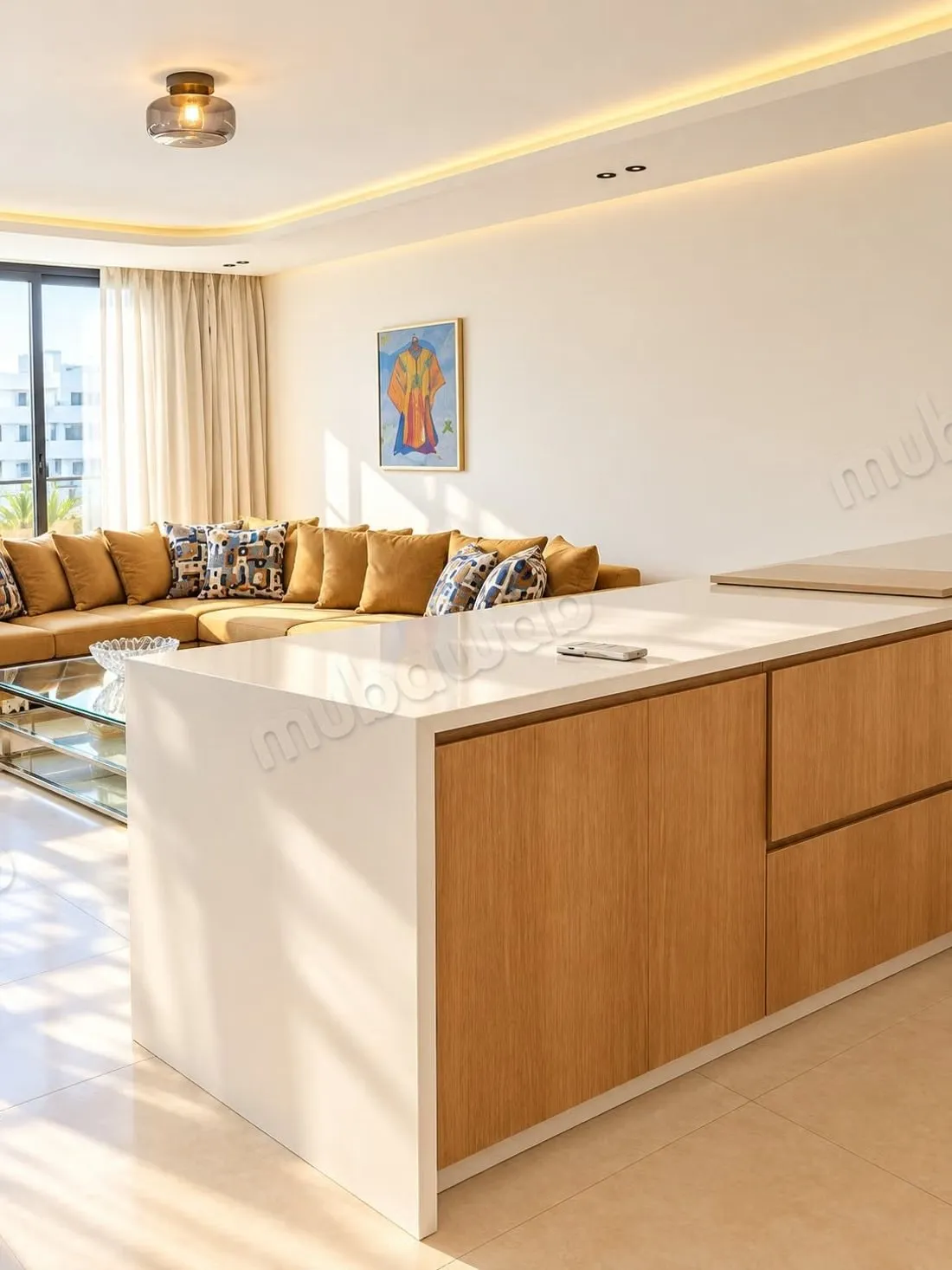 Duplex haut standing 2 chambres Palmier - الدار البيضاء (2)
