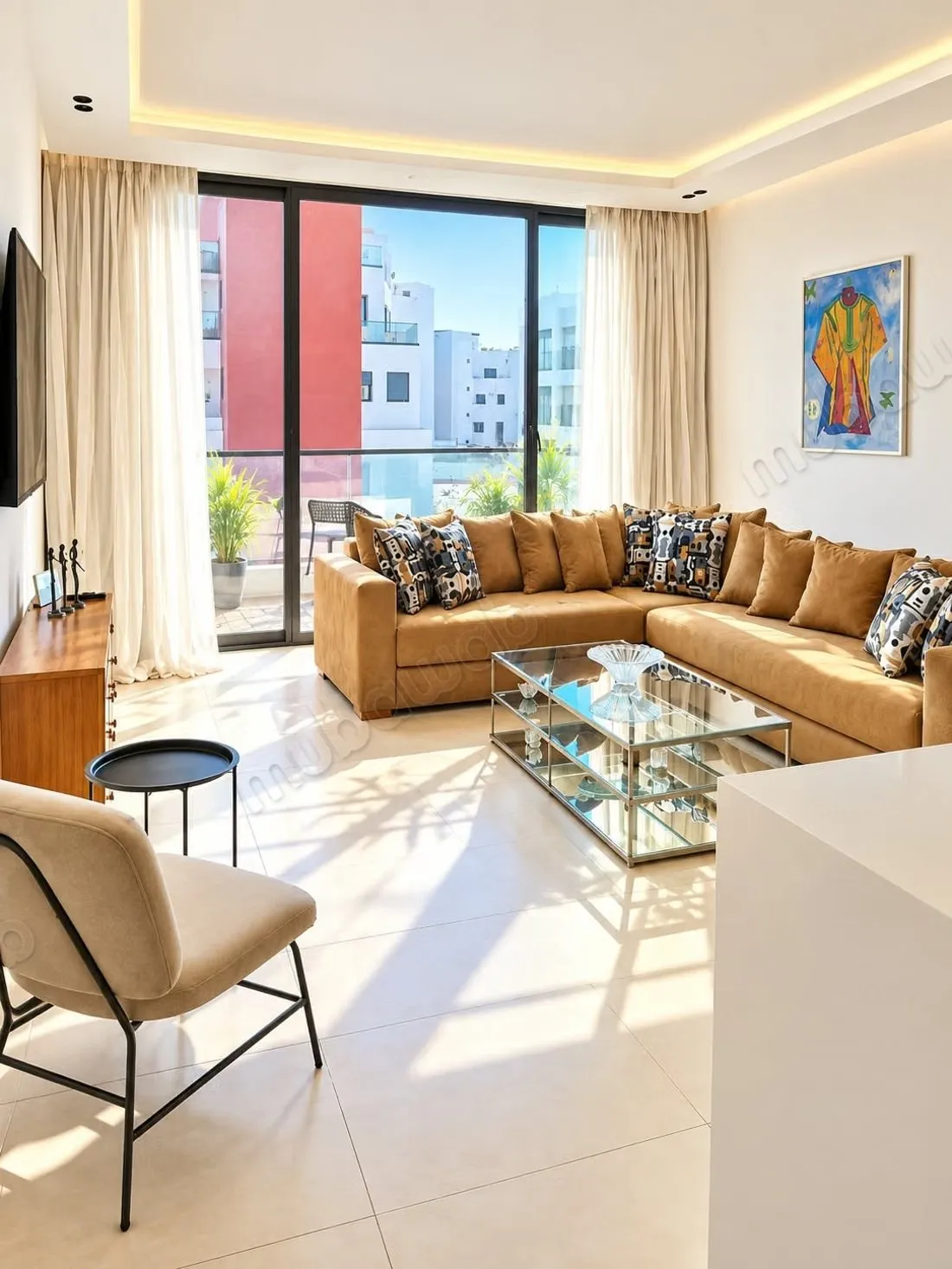 Duplex haut standing 2 chambres Palmier - الدار البيضاء