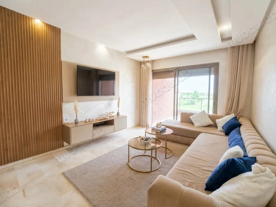 Appartement 3 chambres au Golf Vue Atlas - مراكش