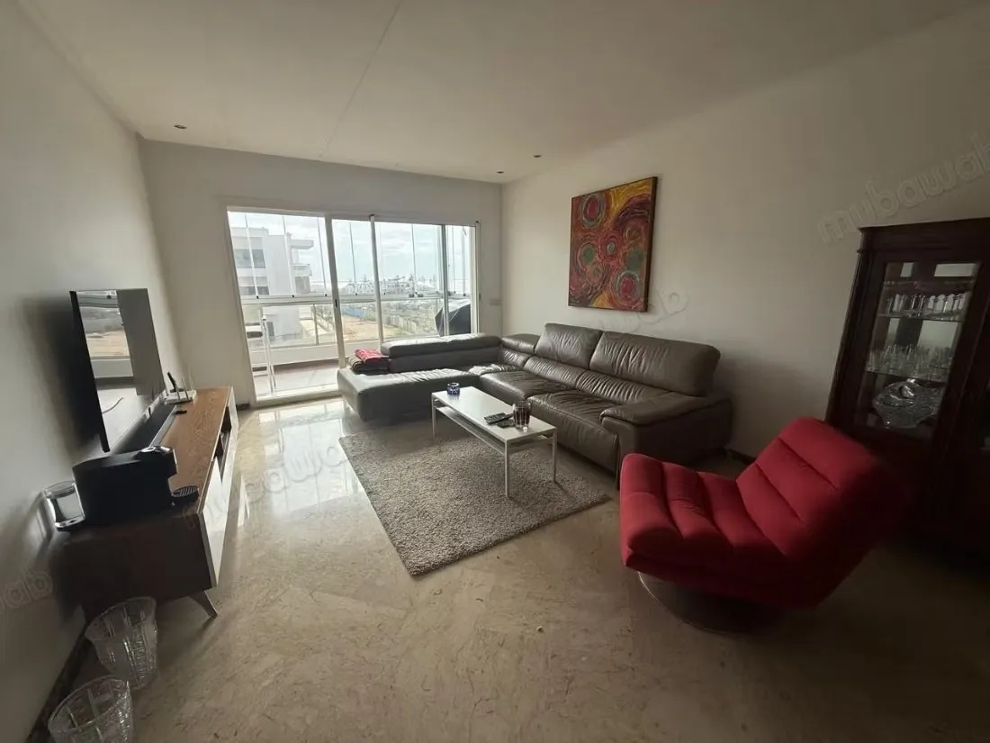 Dar bouazza –bel appartement à vendre vue mer 2ch - دار بوعزة (2)