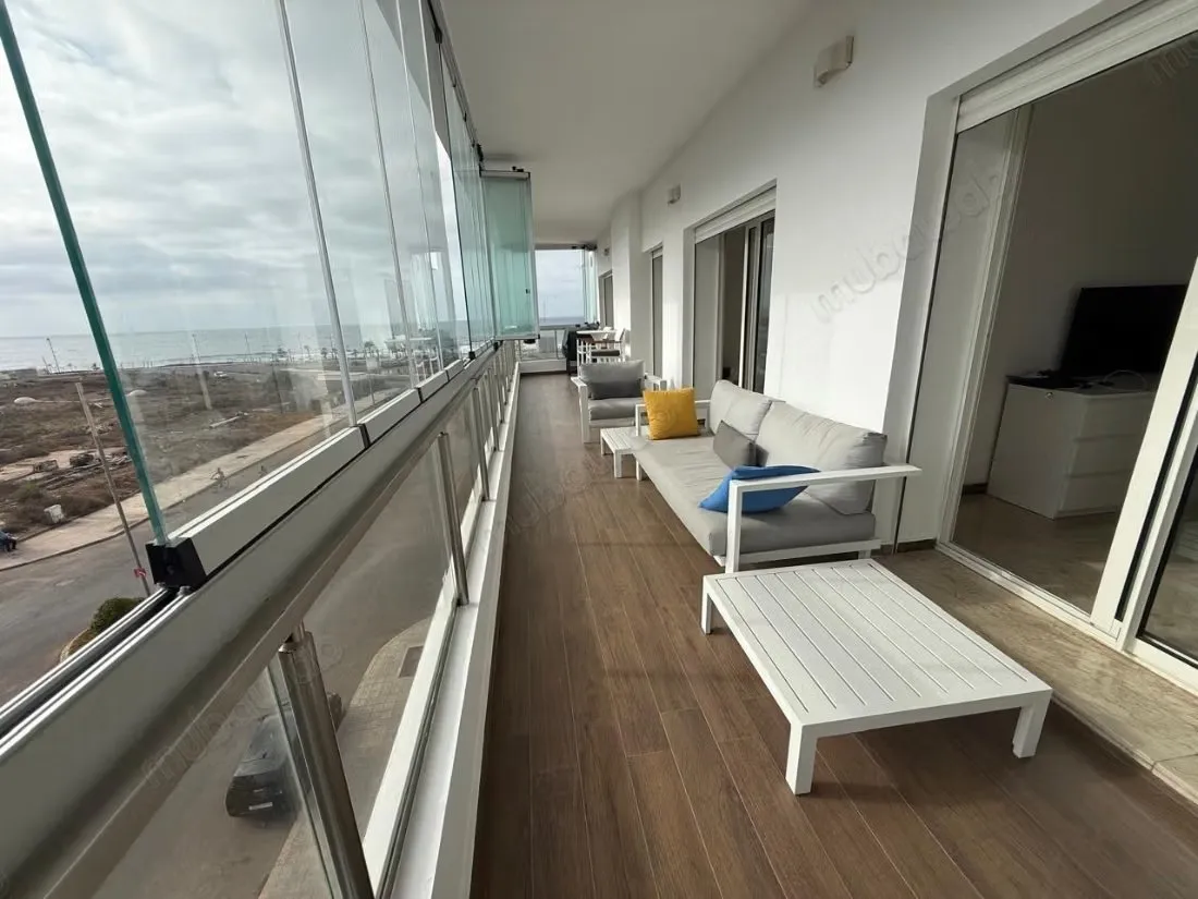 Dar bouazza –bel appartement à vendre vue mer 2ch - دار بوعزة
