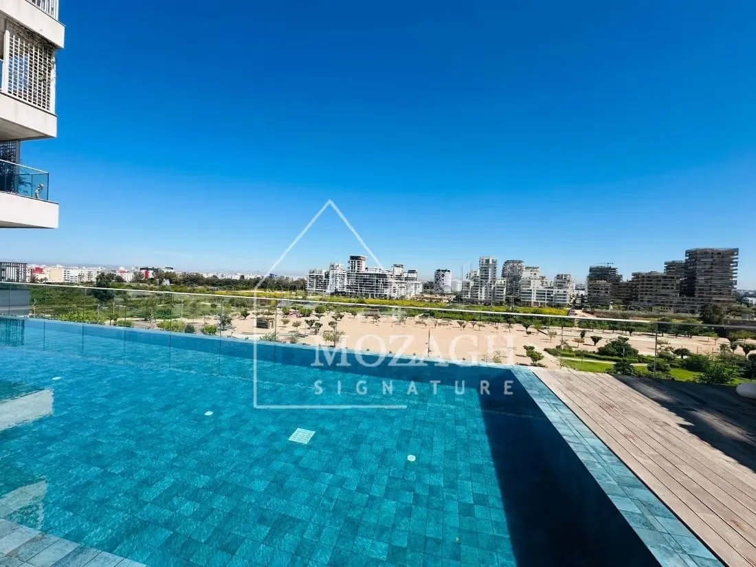 Superbe Rez de Jardin 2 Chambres – CFC Casablanca - الدار البيضاء (2)