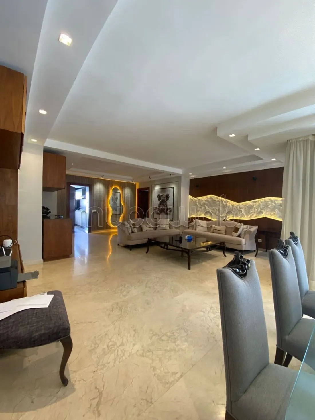 Appartement 164 m² ensoleillé 3 chambres Racine - الدار البيضاء