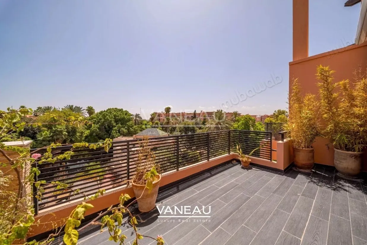 Superbe Duplex 5 chambres Vue Majorelle - مراكش