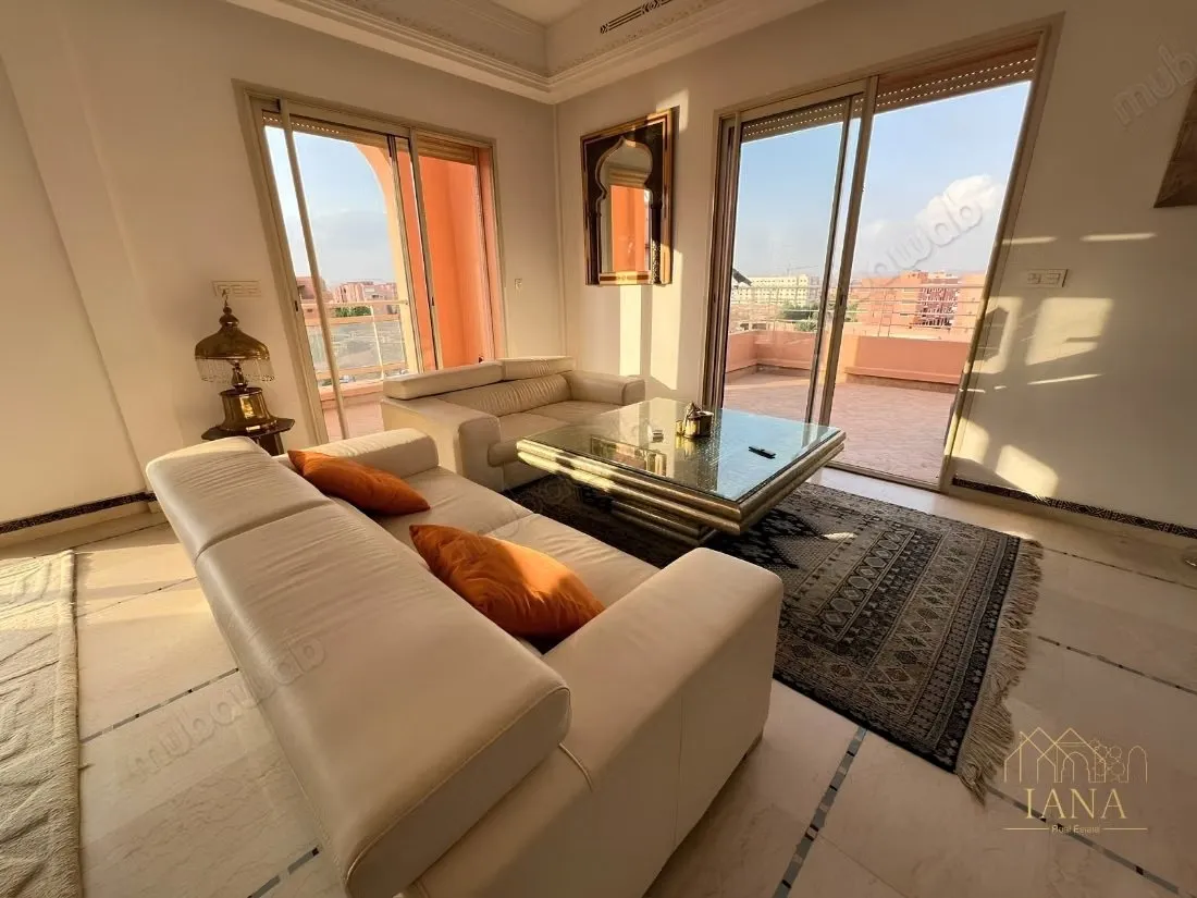 Appartement avec grande terrasse, piscine - مراكش (2)