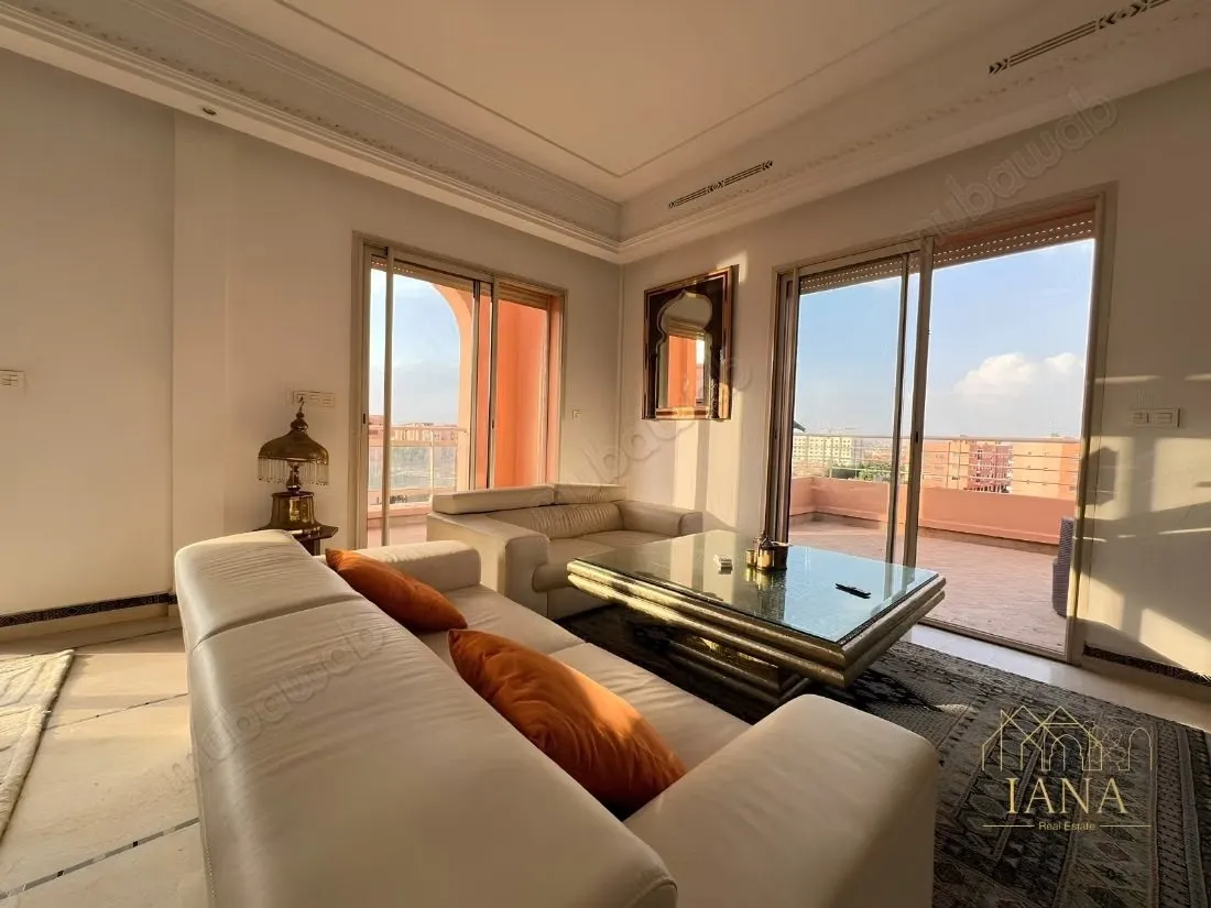 Appartement avec grande terrasse, piscine - مراكش (3)