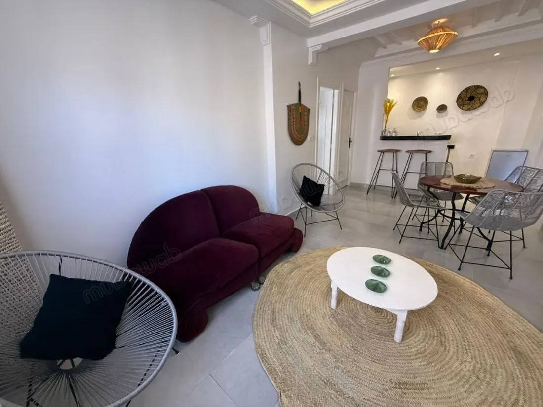 Vente d'un bel appartement à Guéliz. 2 chambres. Meublé - مراكش (2)