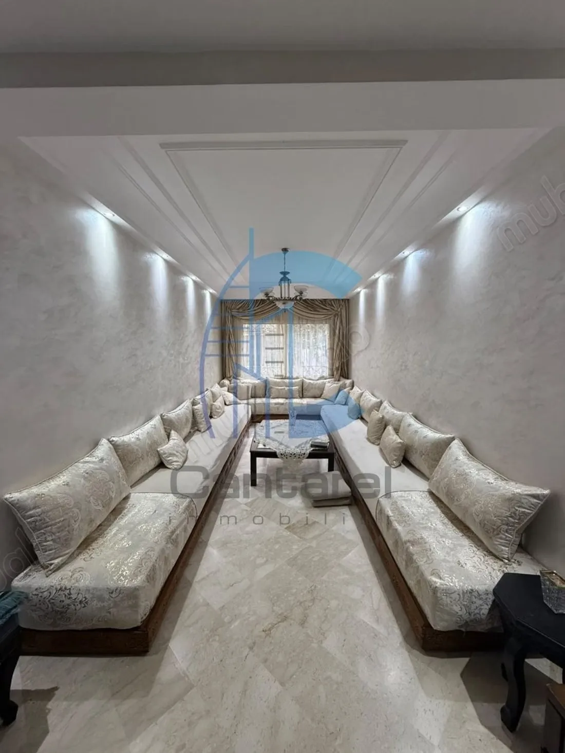 À vendre appartement 126m² racine - الدار البيضاء